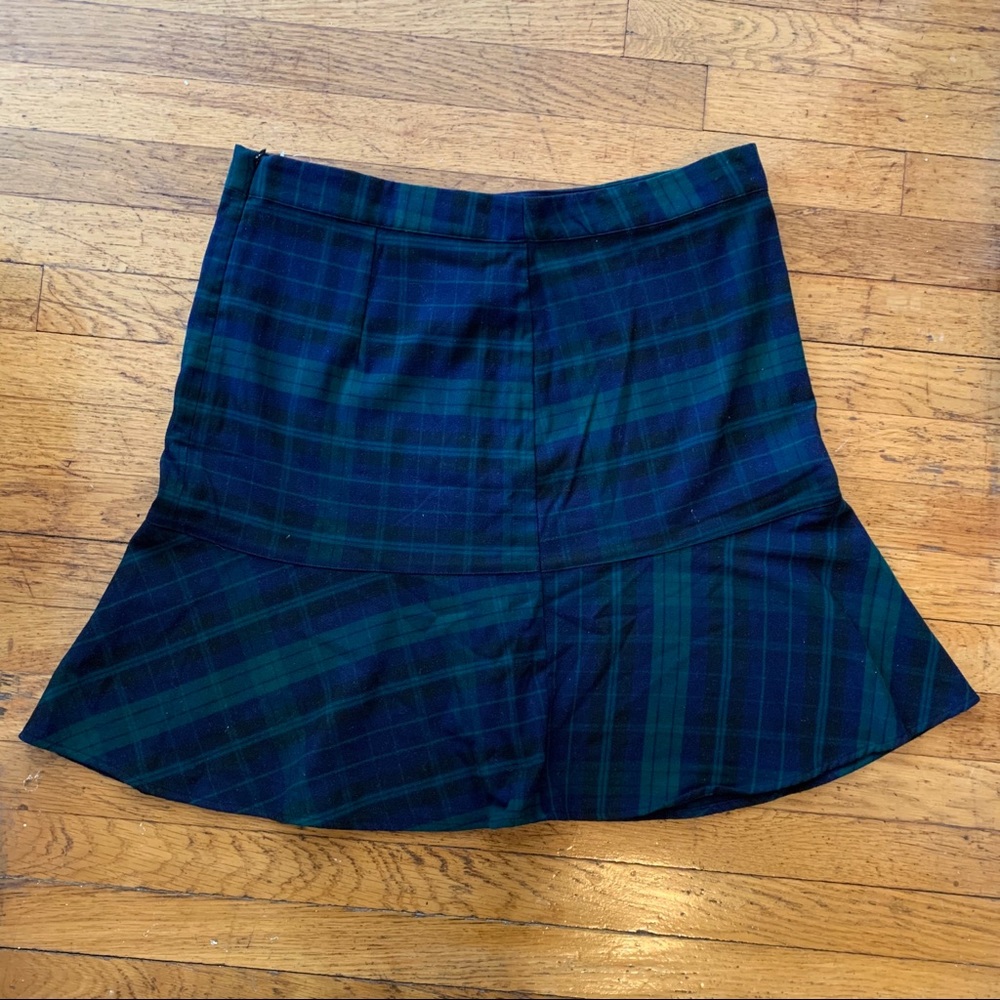 NWT Gap Plaid Skirt